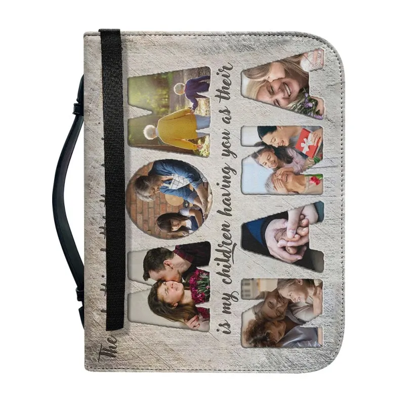 CHRISTIANARTBAG Bible Cover - Cherished Memories Custom Photo Bible Cover - CABBBCV03170324.
