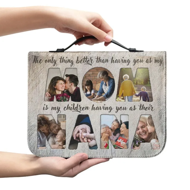 CHRISTIANARTBAG Bible Cover - Cherished Memories Custom Photo Bible Cover - CABBBCV03170324.