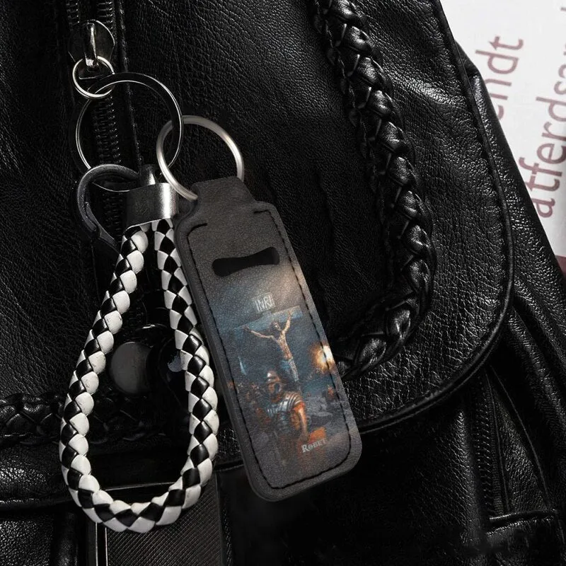 Christianartbag Bible Cover - Personalized Bible Cover - Crucifixion Chronicle Bible Cover - Bible Cover For Men - CABBBCV01250823.