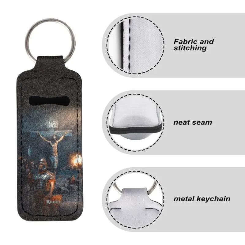 Christianartbag Bible Cover - Personalized Bible Cover - Crucifixion Chronicle Bible Cover - Bible Cover For Men - CABBBCV01250823.