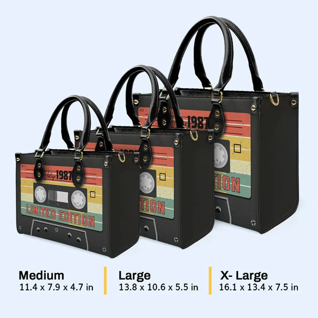 CHRISTIANARTBAG Limited Edition Vintage 1987 Cassette Tape Leather Handbag - CABLTHB03300324.
