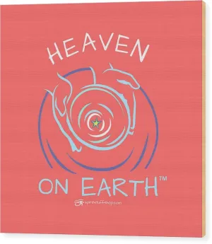 Clay/potter Heaven On Earth - Wood Print
