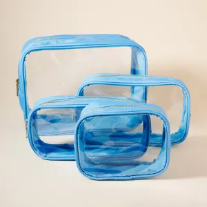 Clear Transparent Cosmetic Pouch Bags