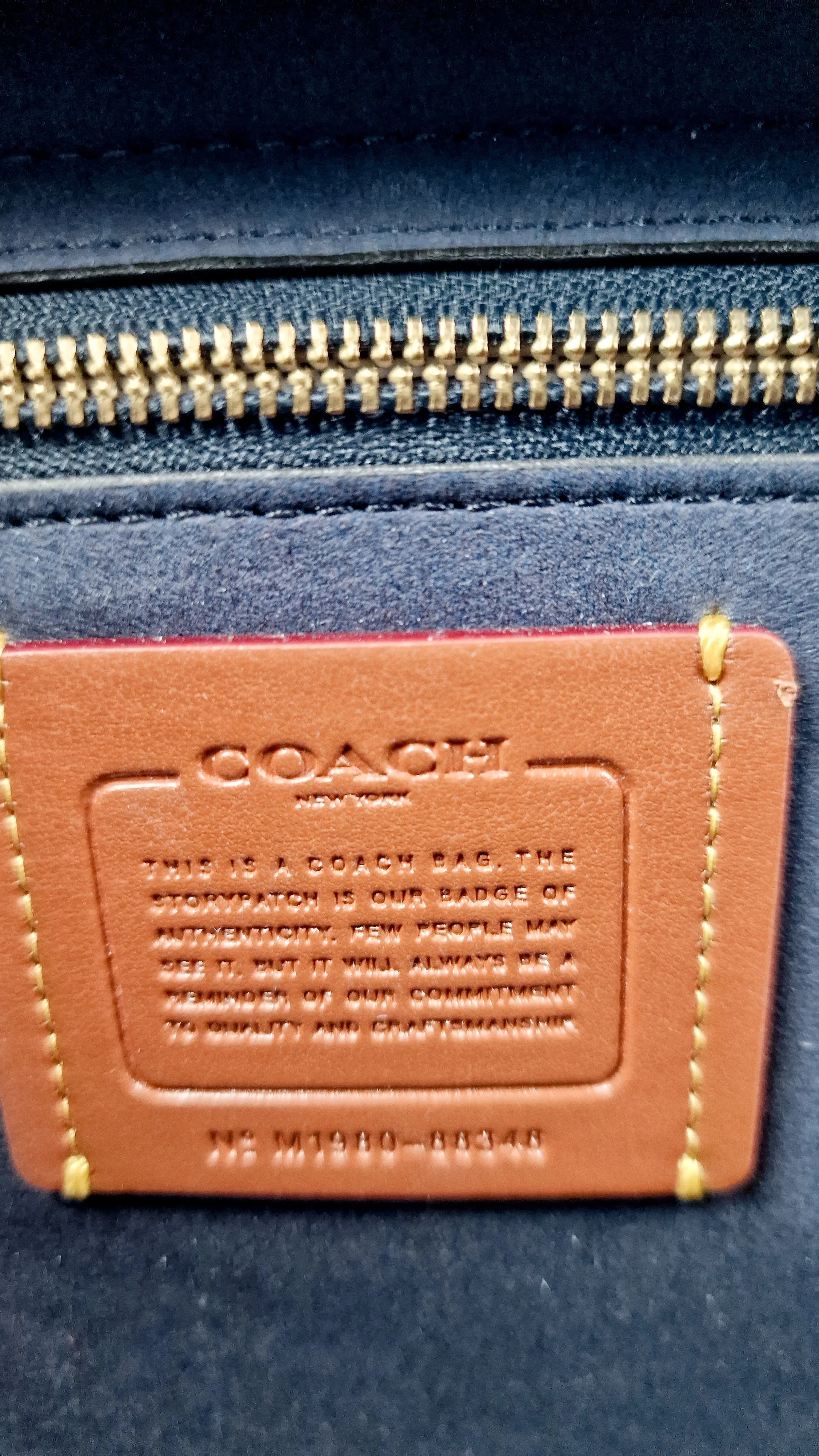 Coach 1941 Courier Carryall in Pacific Blue Smooth Leather Tophandle Crossbody Bag Satchel - Coach 88348