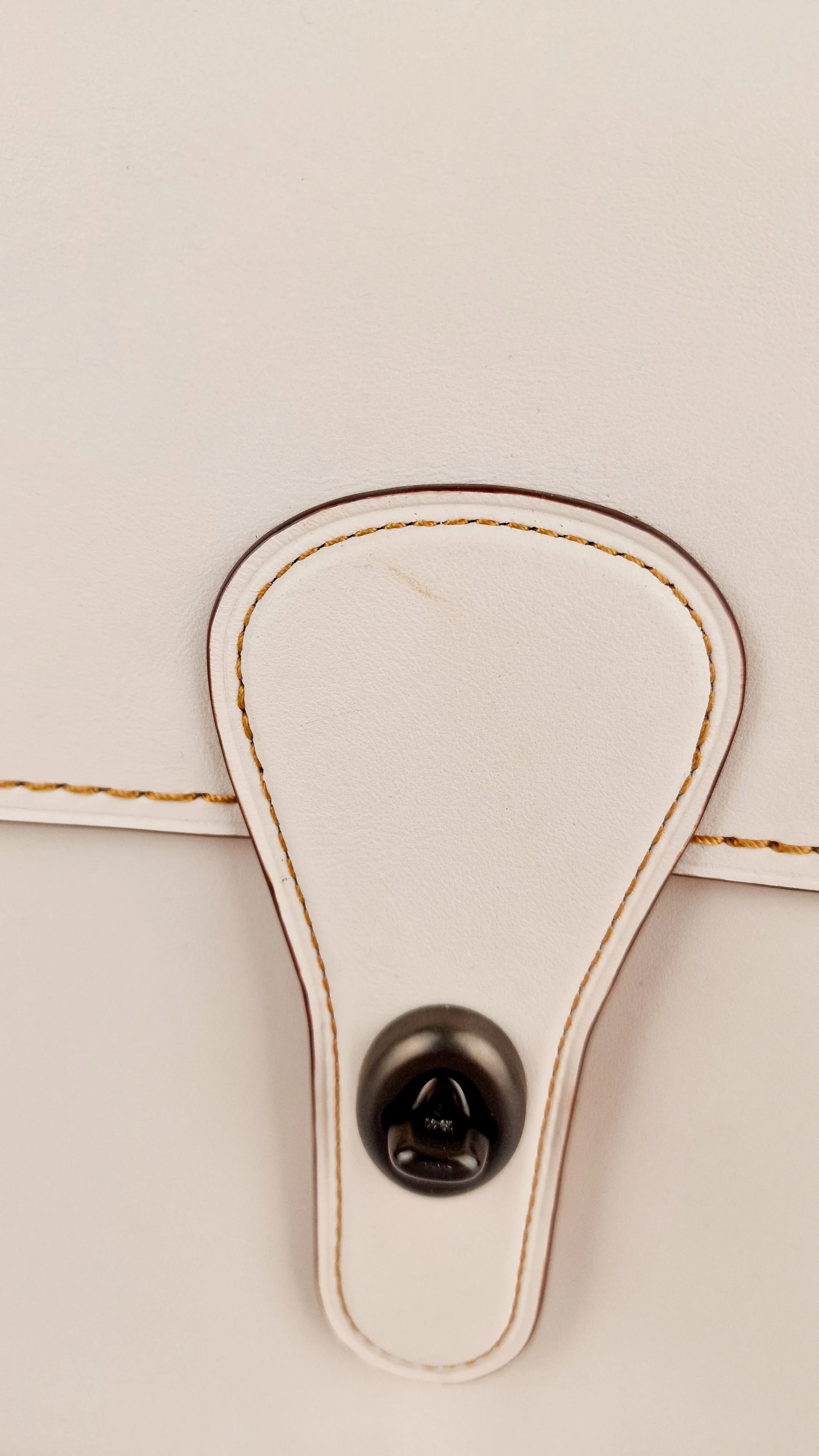 Coach Originals Willis Station Bag in Chalk Smooth Glovetanned Leather Tophandle Sample Bag