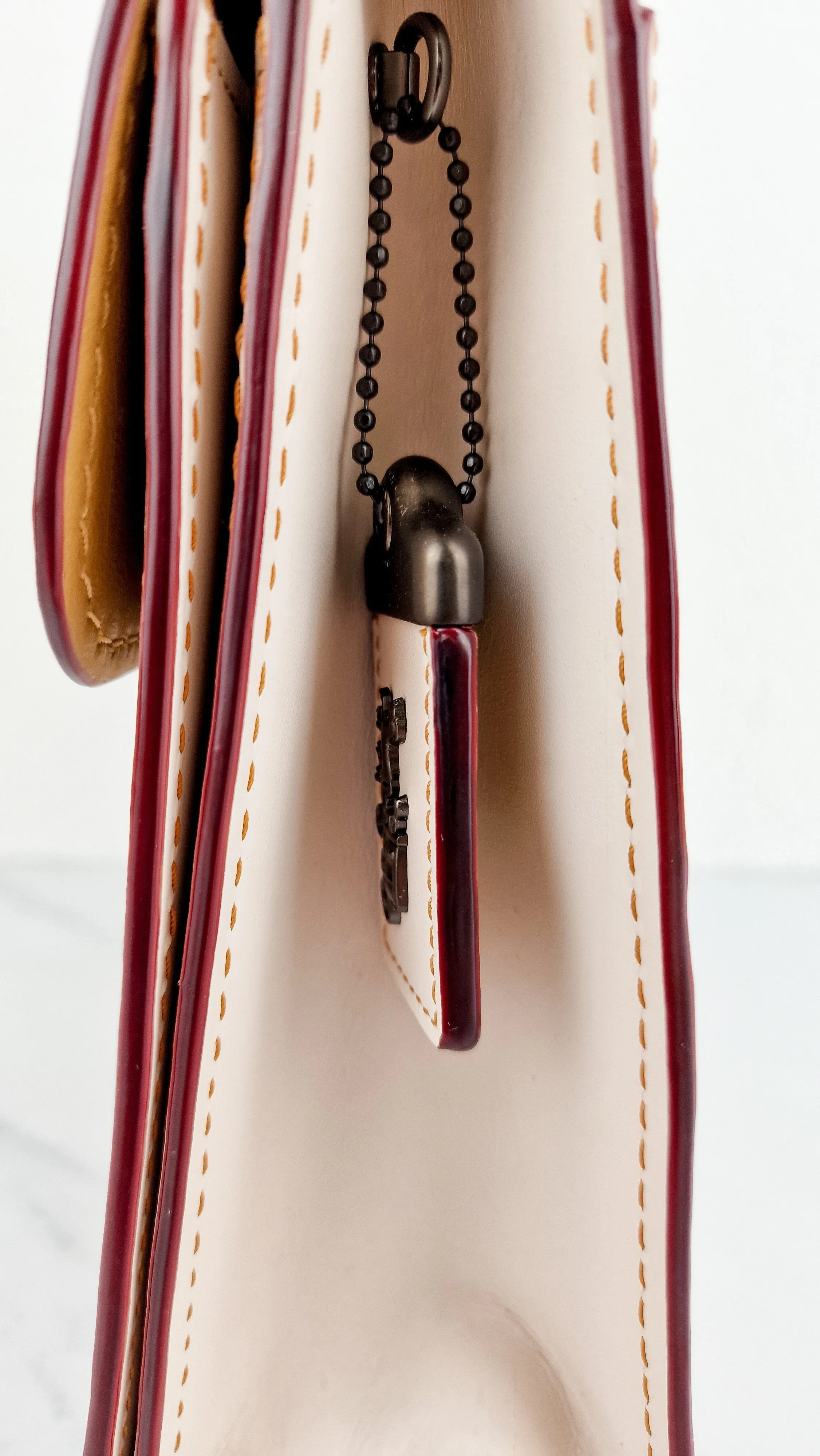 Coach Originals Willis Station Bag in Chalk Smooth Glovetanned Leather Tophandle Sample Bag