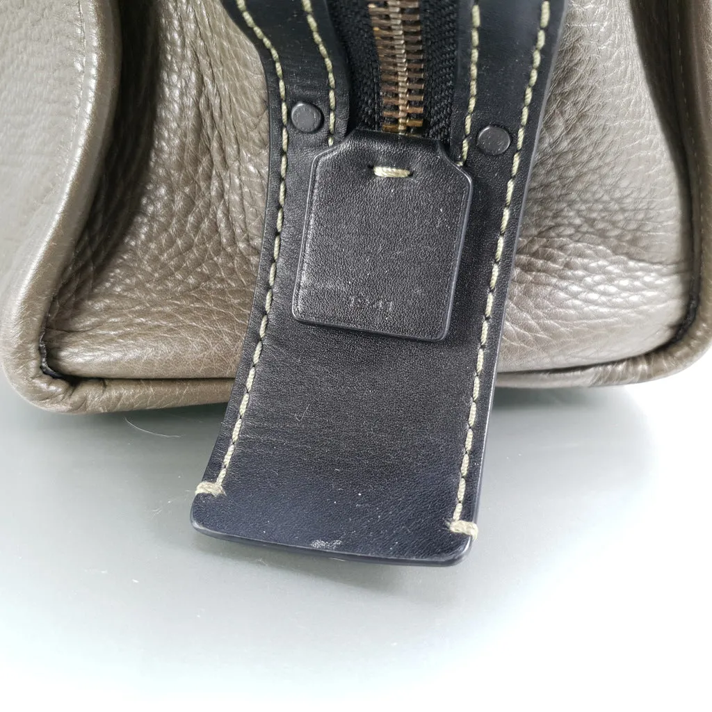 Coach Rogue 31 Olive Army Green With Black Details Handbag Colorblock