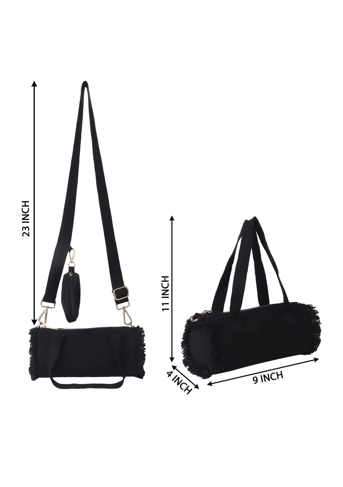 CONDUIT COIN BLACK SLING BAGS