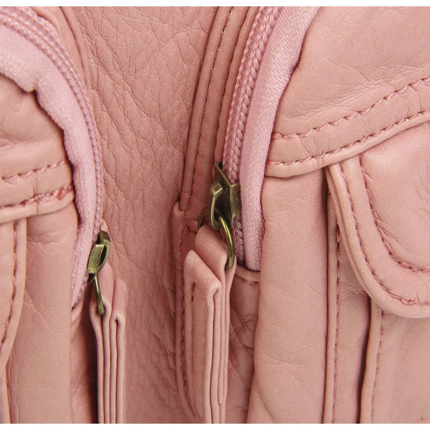 Convertible Crossbody Backpack - Rose Pink