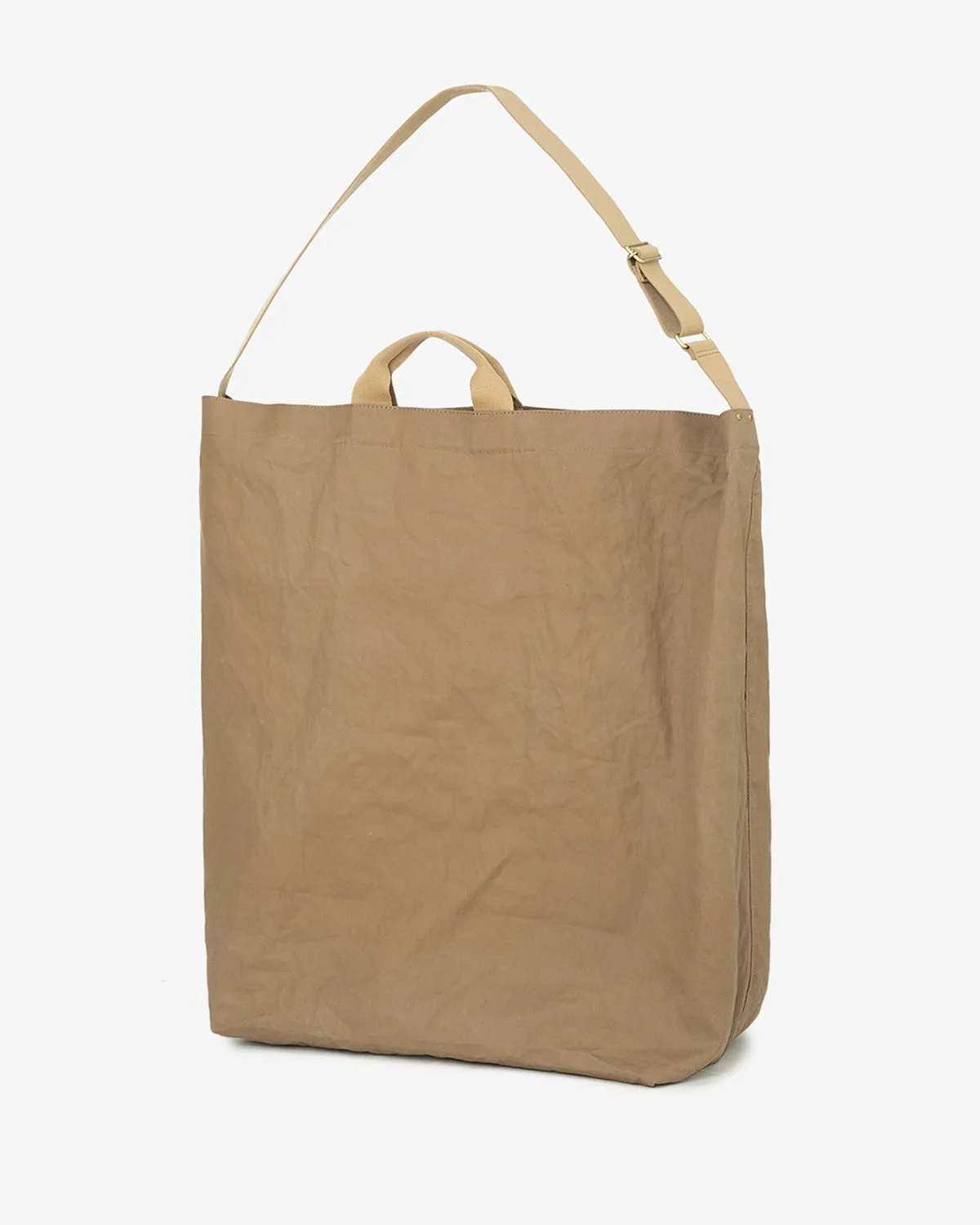 COTTON CANVAS GIANT TOTE BAG