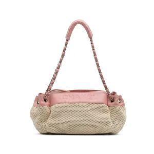Crochet Wool LAX Accordion Shoulder Bag