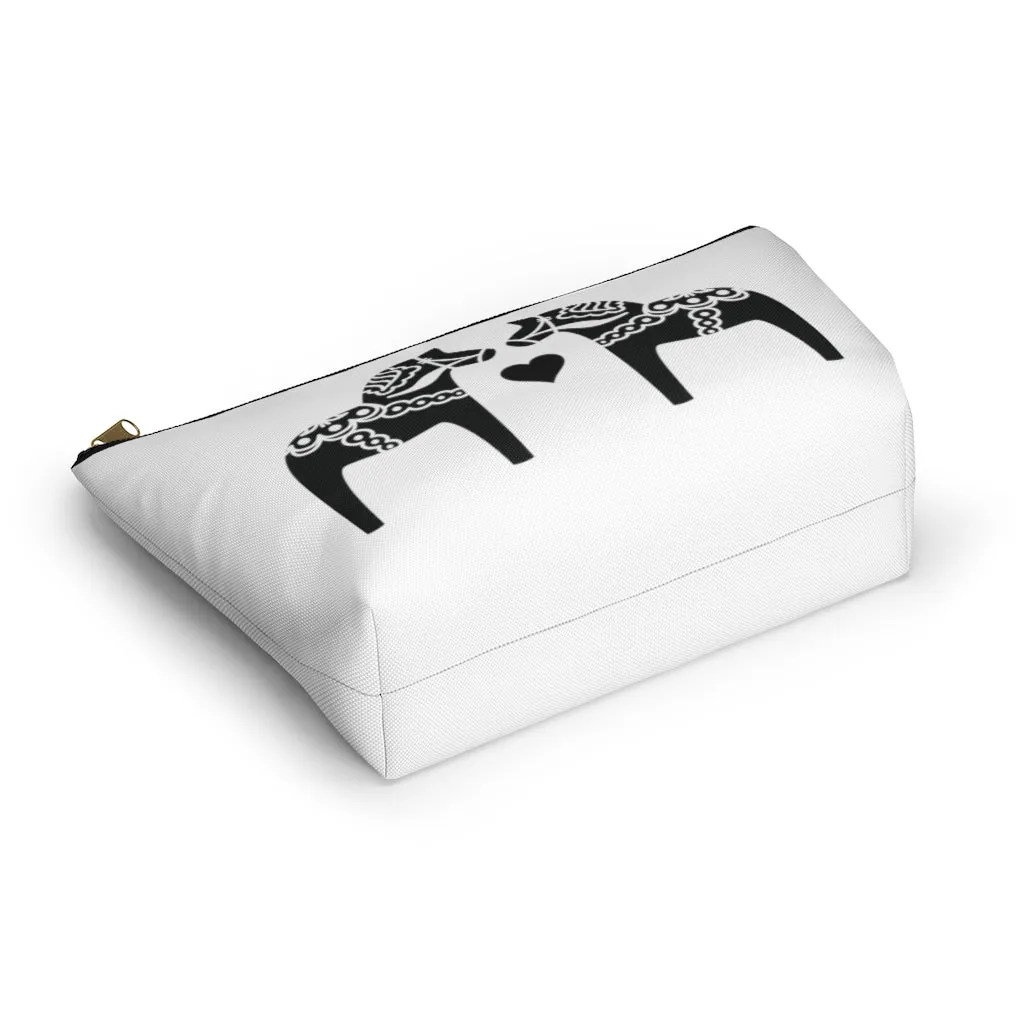 Dala Horse Cosmetic Bag