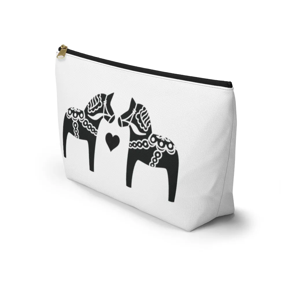 Dala Horse Cosmetic Bag