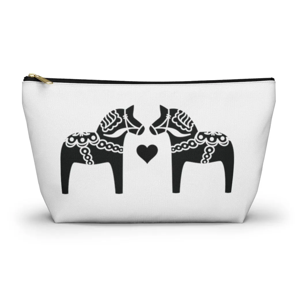 Dala Horse Cosmetic Bag