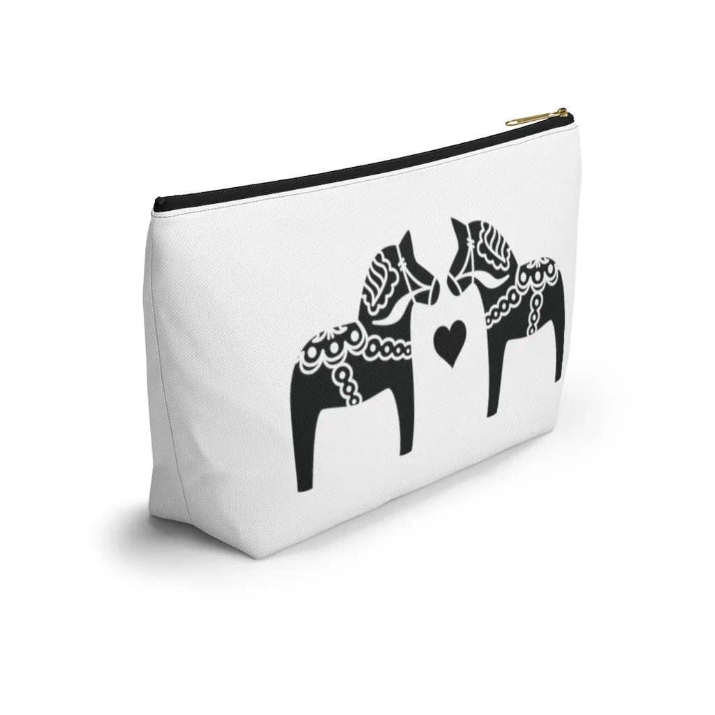 Dala Horse Cosmetic Bag