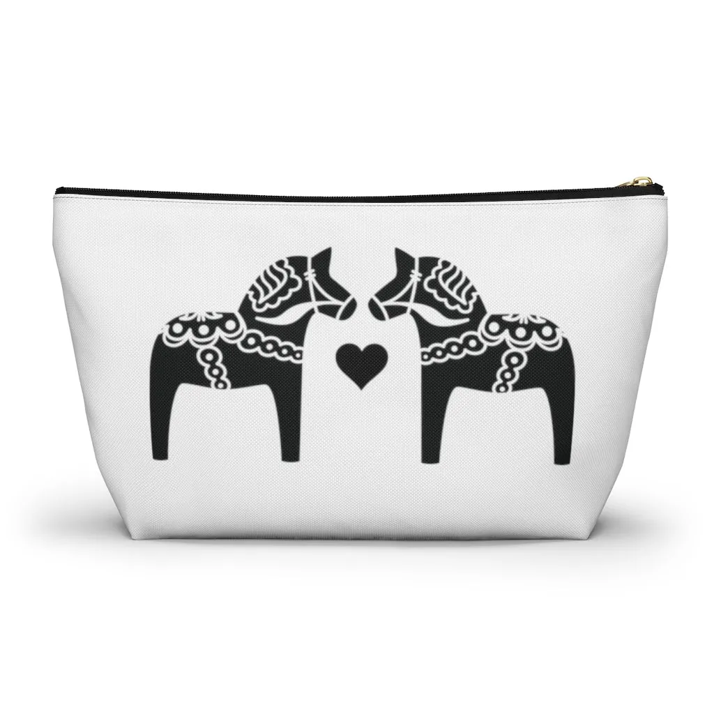 Dala Horse Cosmetic Bag