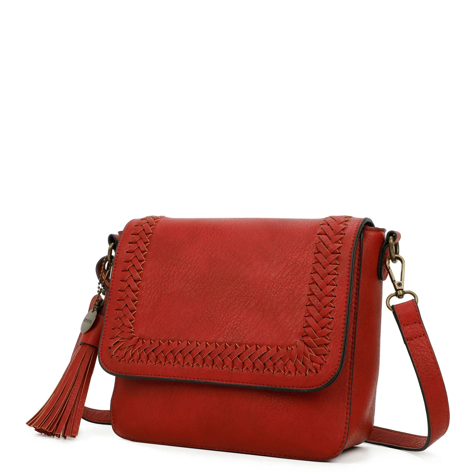 Della Crossbody Vegan Leather - Black