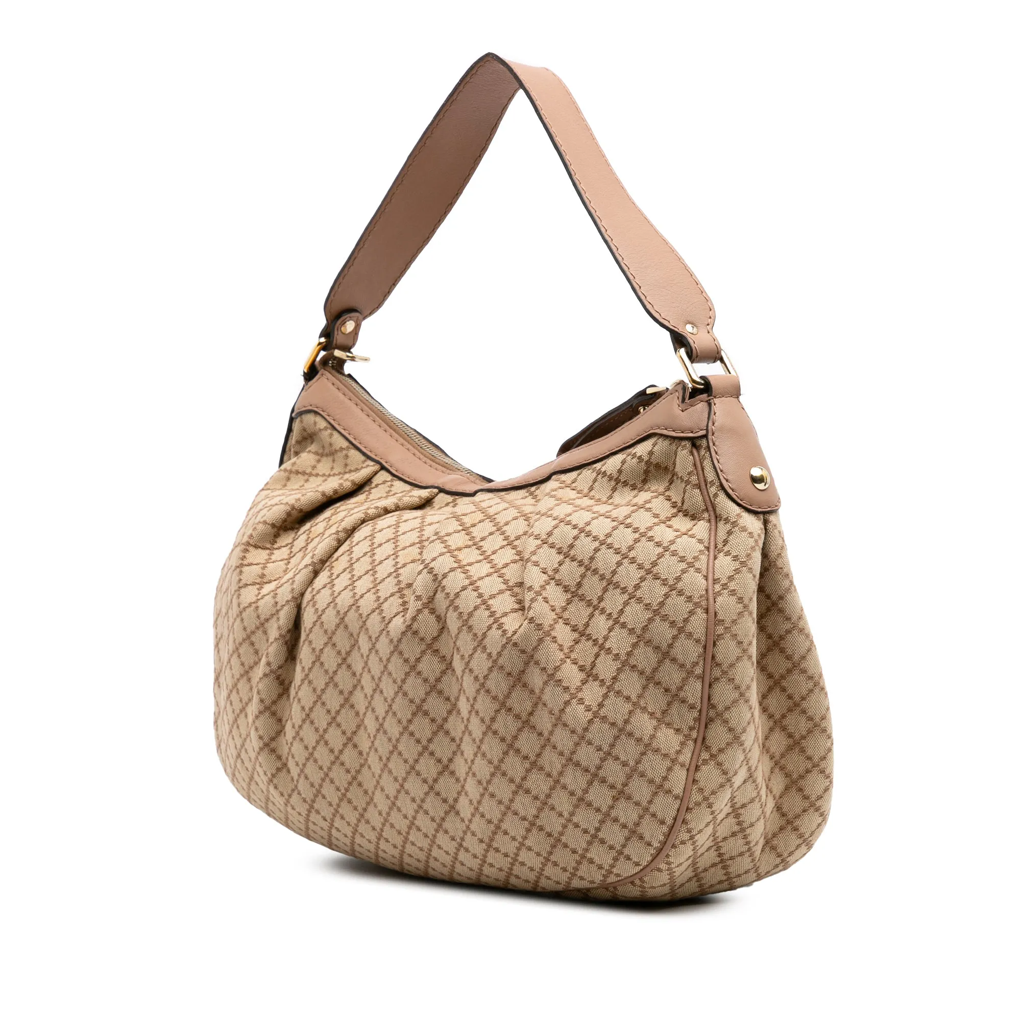 Diamante Canvas Sukey Shoulder Bag
