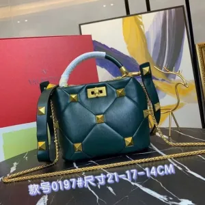 diamond shoulder messenger small square bag