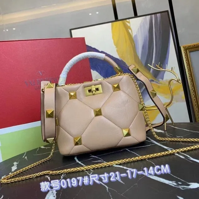 diamond shoulder messenger small square bag