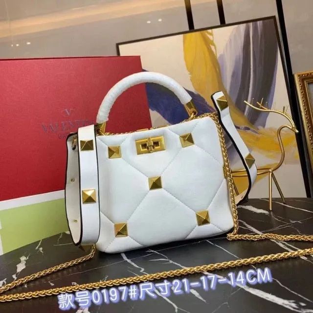 diamond shoulder messenger small square bag