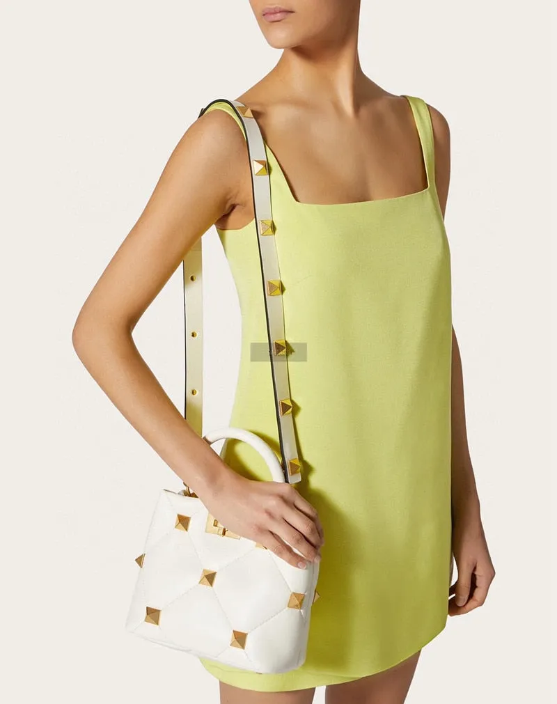 diamond shoulder messenger small square bag