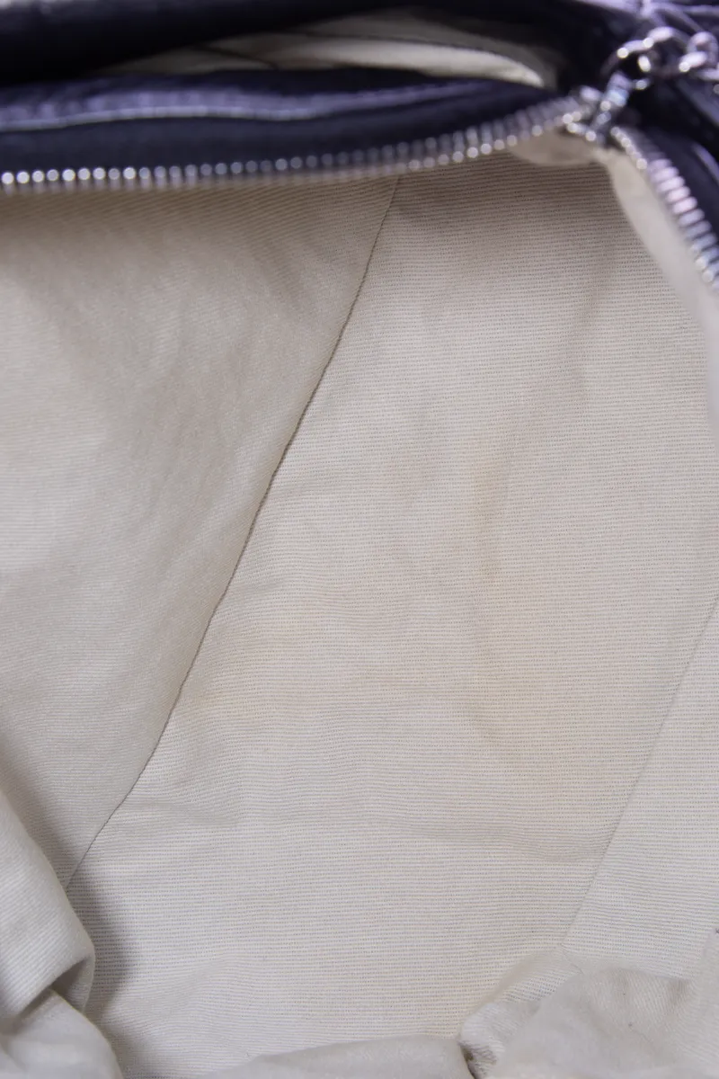 Diamond Stitch Chain Tote Bag
