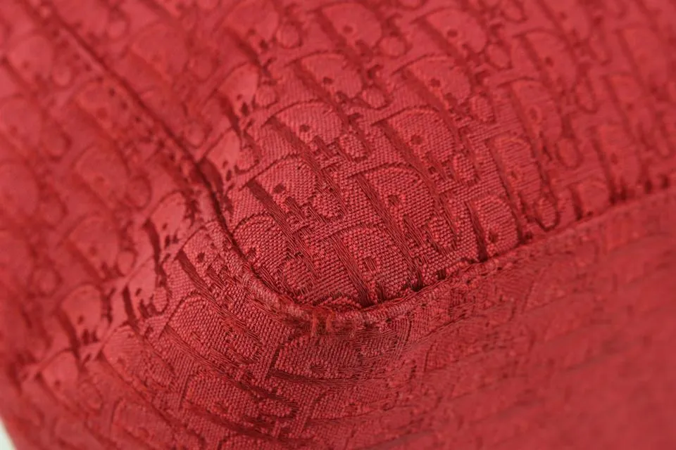 Dior Red Monogram Trotter Book Tote Shopper Bag 98da43