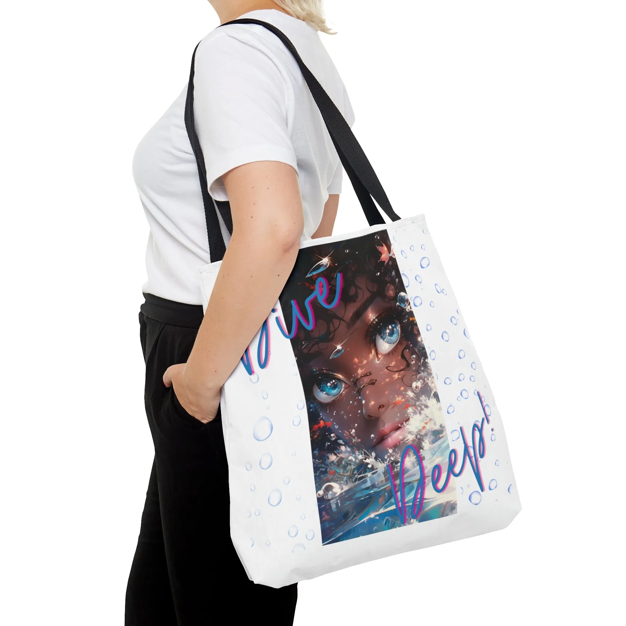 Dive Deep Tote Bag (AOP)