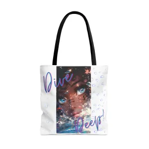 Dive Deep Tote Bag (AOP)