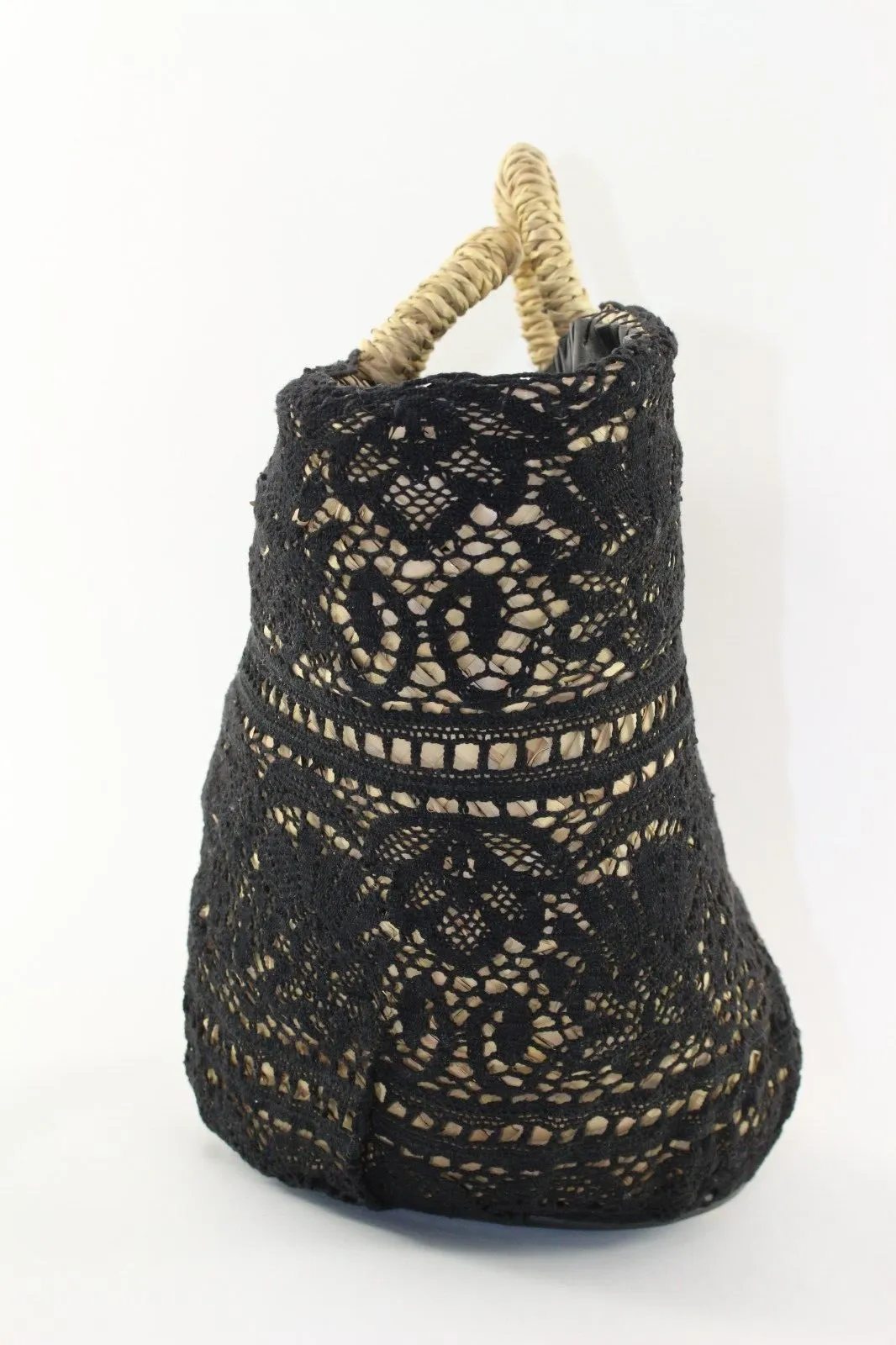 DOLCE & GABBANA Lace Rope Tote 5DG1226K