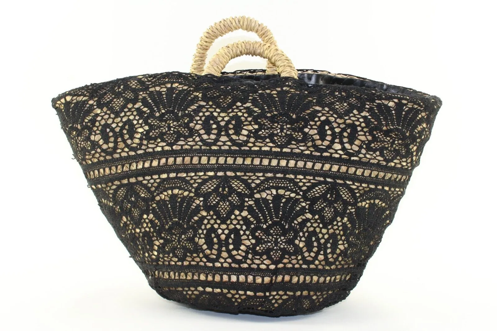 DOLCE & GABBANA Lace Rope Tote 5DG1226K