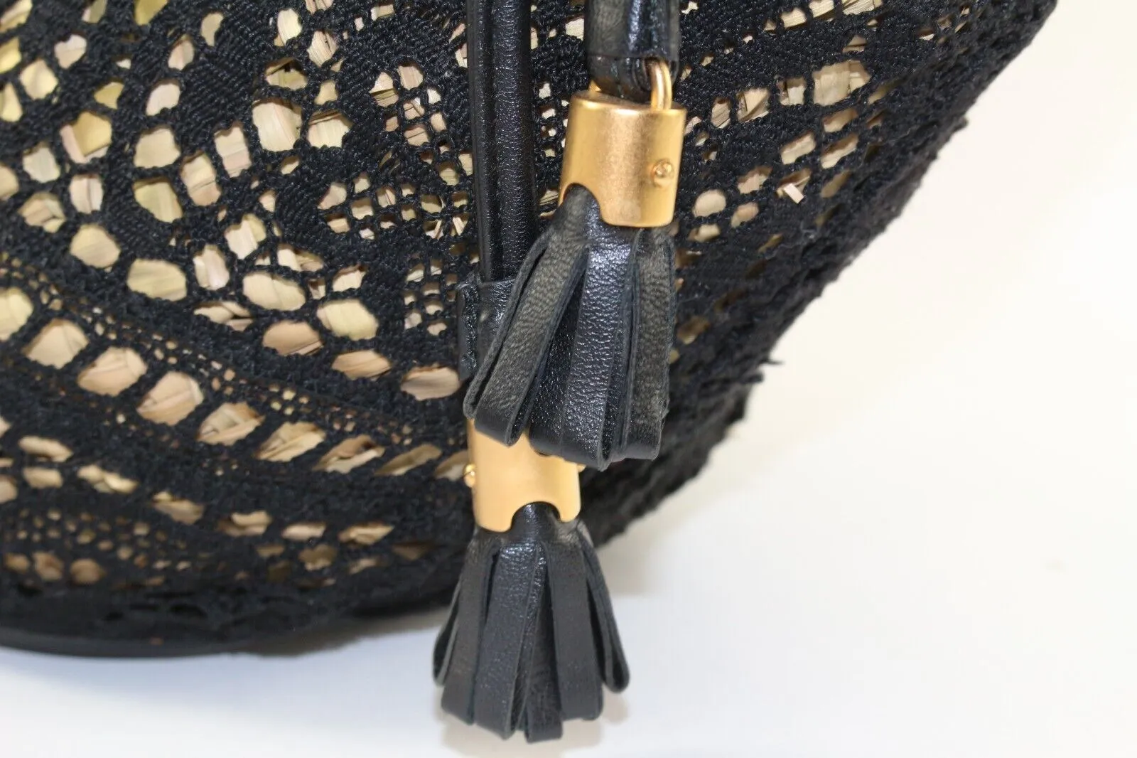 DOLCE & GABBANA Lace Rope Tote 5DG1226K