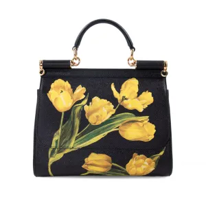 Dolce & Gabbana Tulip Prints Sicily Bag