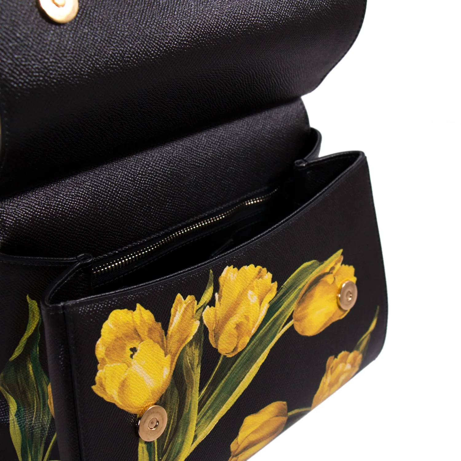 Dolce & Gabbana Tulip Prints Sicily Bag