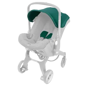 Doona Fabric Canopy and Shoulder Pads - Racing Green