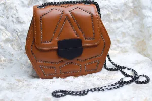 Downtown | Hexagon Structured Mini Bag