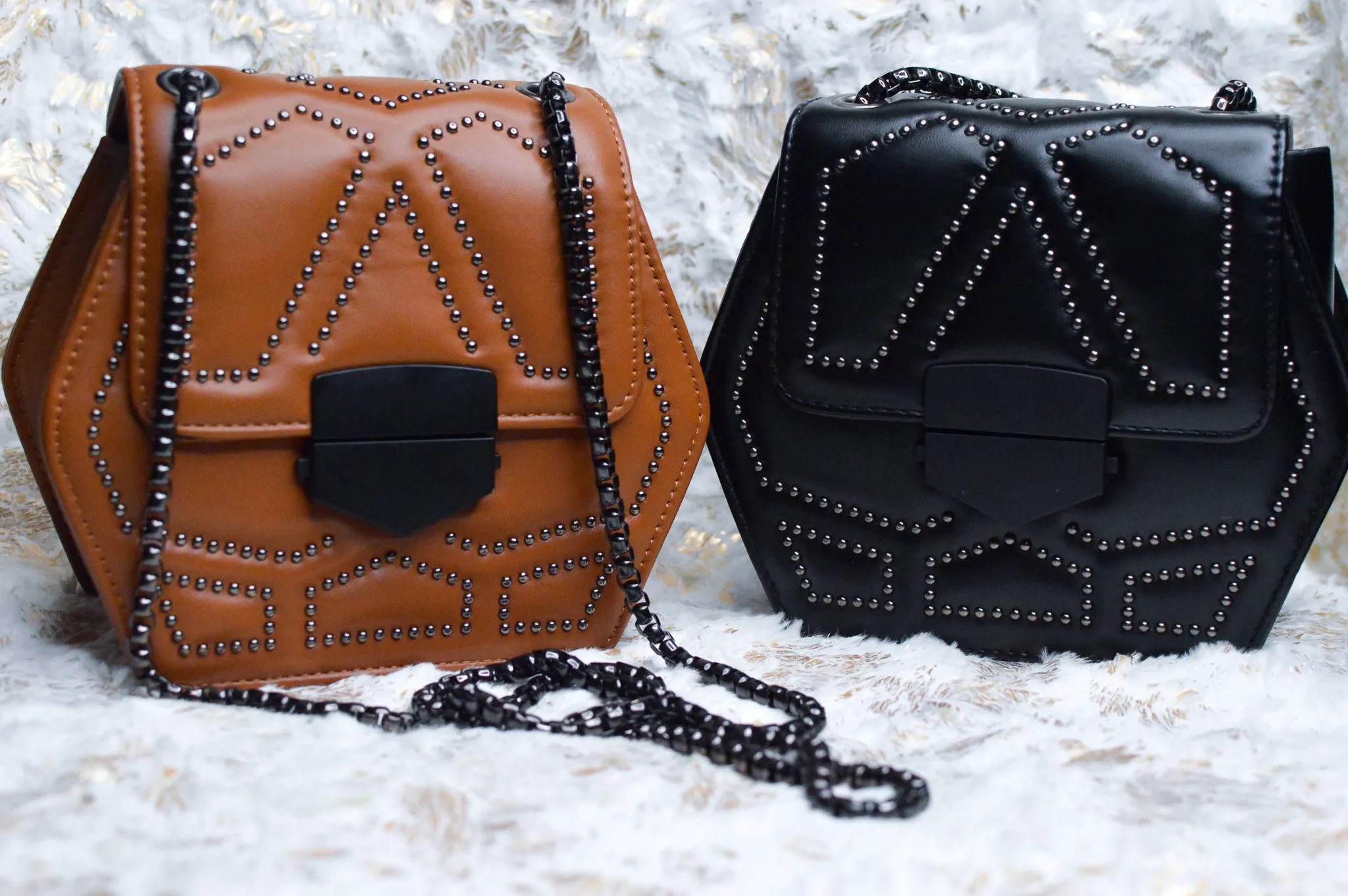 Downtown | Hexagon Structured Mini Bag