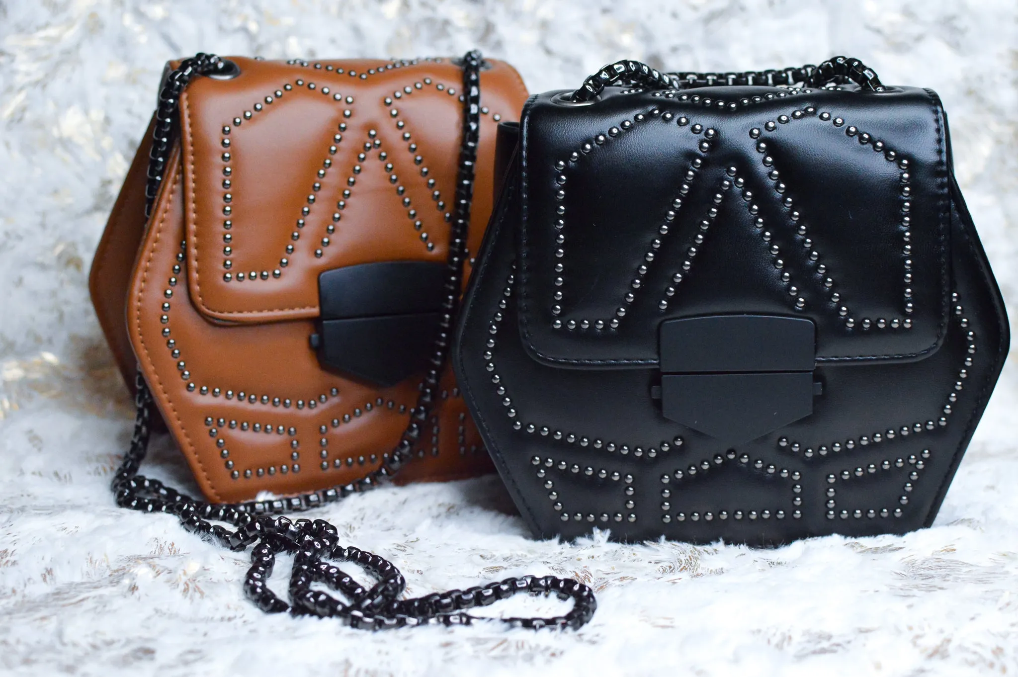 Downtown | Hexagon Structured Mini Bag