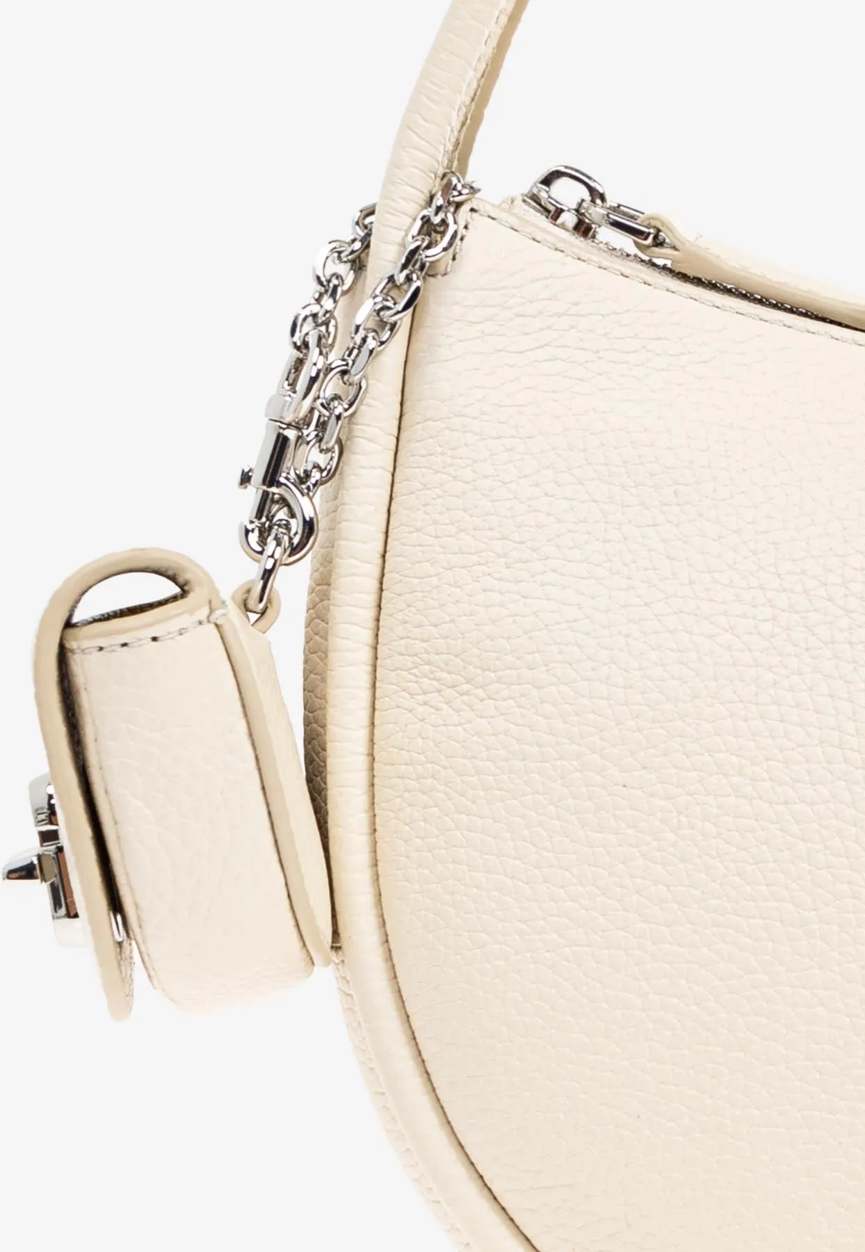Dual Leather Hobo Bag