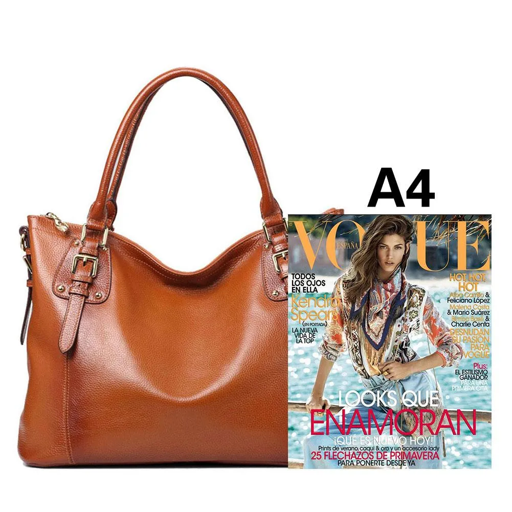 Emma Genuine Leather Tote Bag