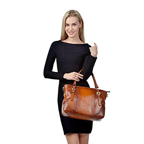 Emma Genuine Leather Tote Bag