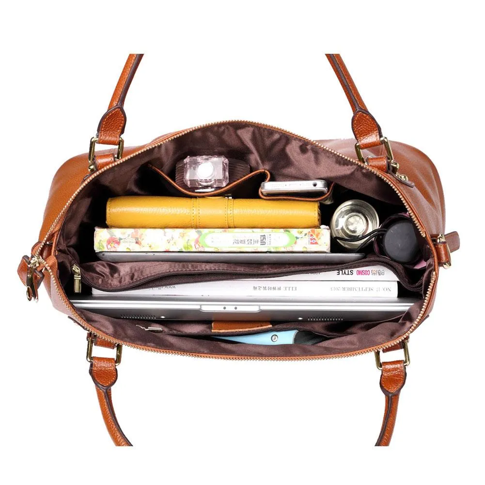 Emma Genuine Leather Tote Bag