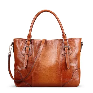 Emma Genuine Leather Tote Bag