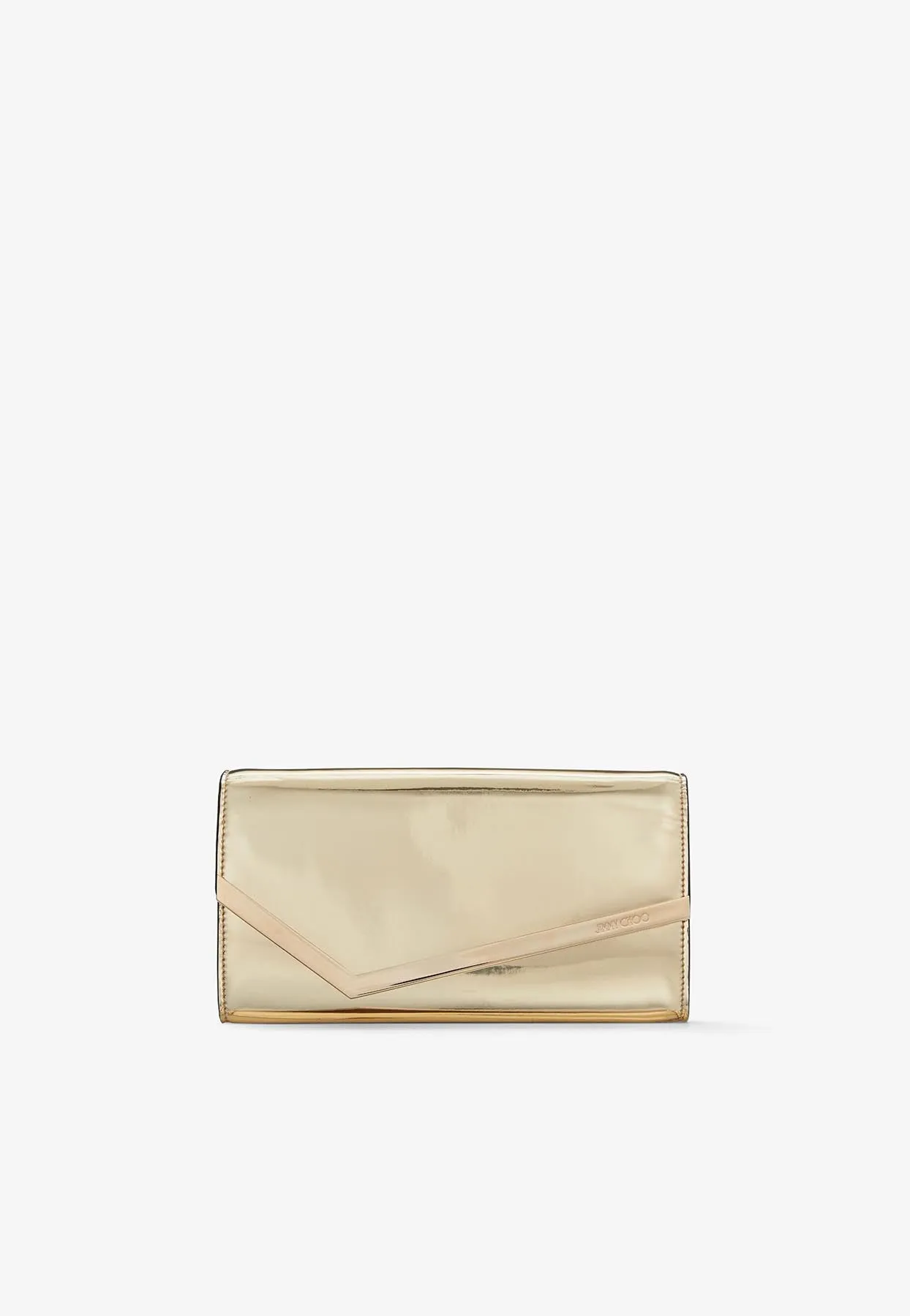 Emmie Clutch in Mirror Fabric