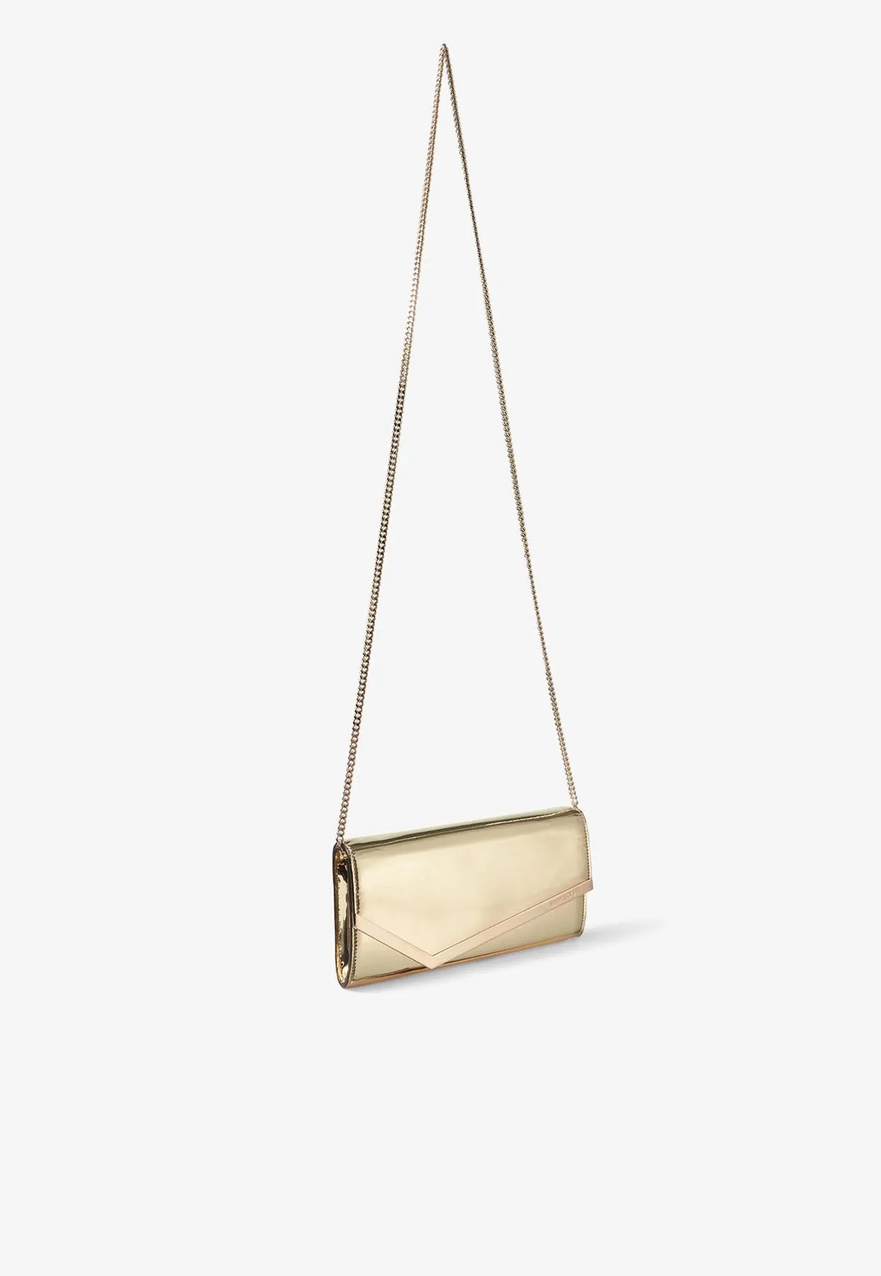 Emmie Clutch in Mirror Fabric