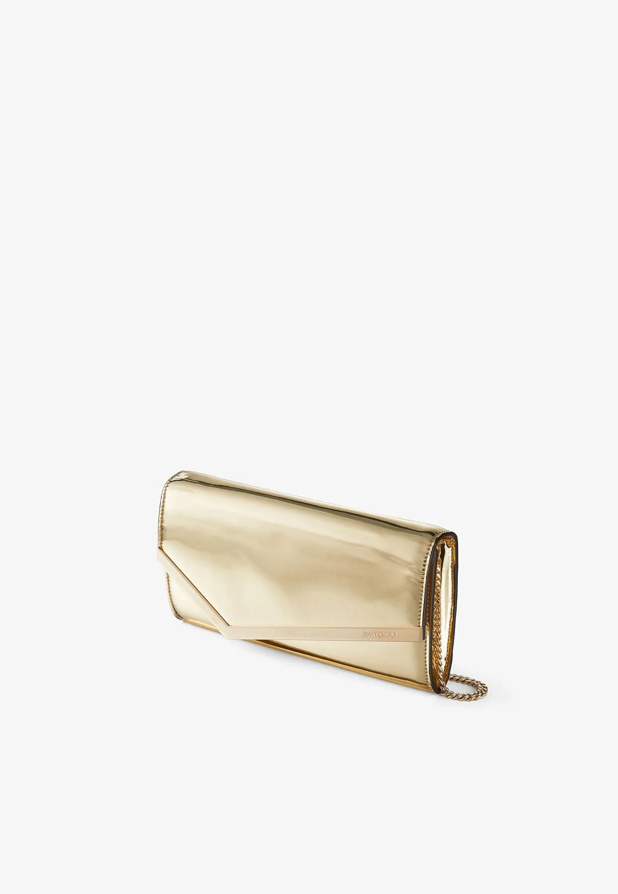 Emmie Clutch in Mirror Fabric