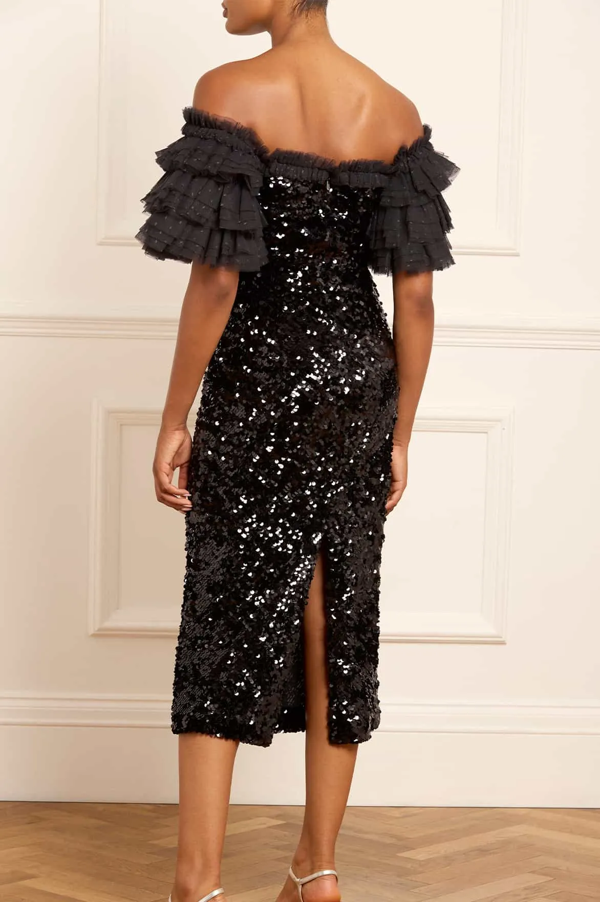 Essie Off-Shoulder Ballerina Dress