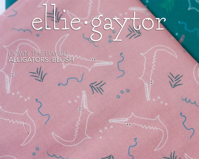 Fabric: Alligators in Blush