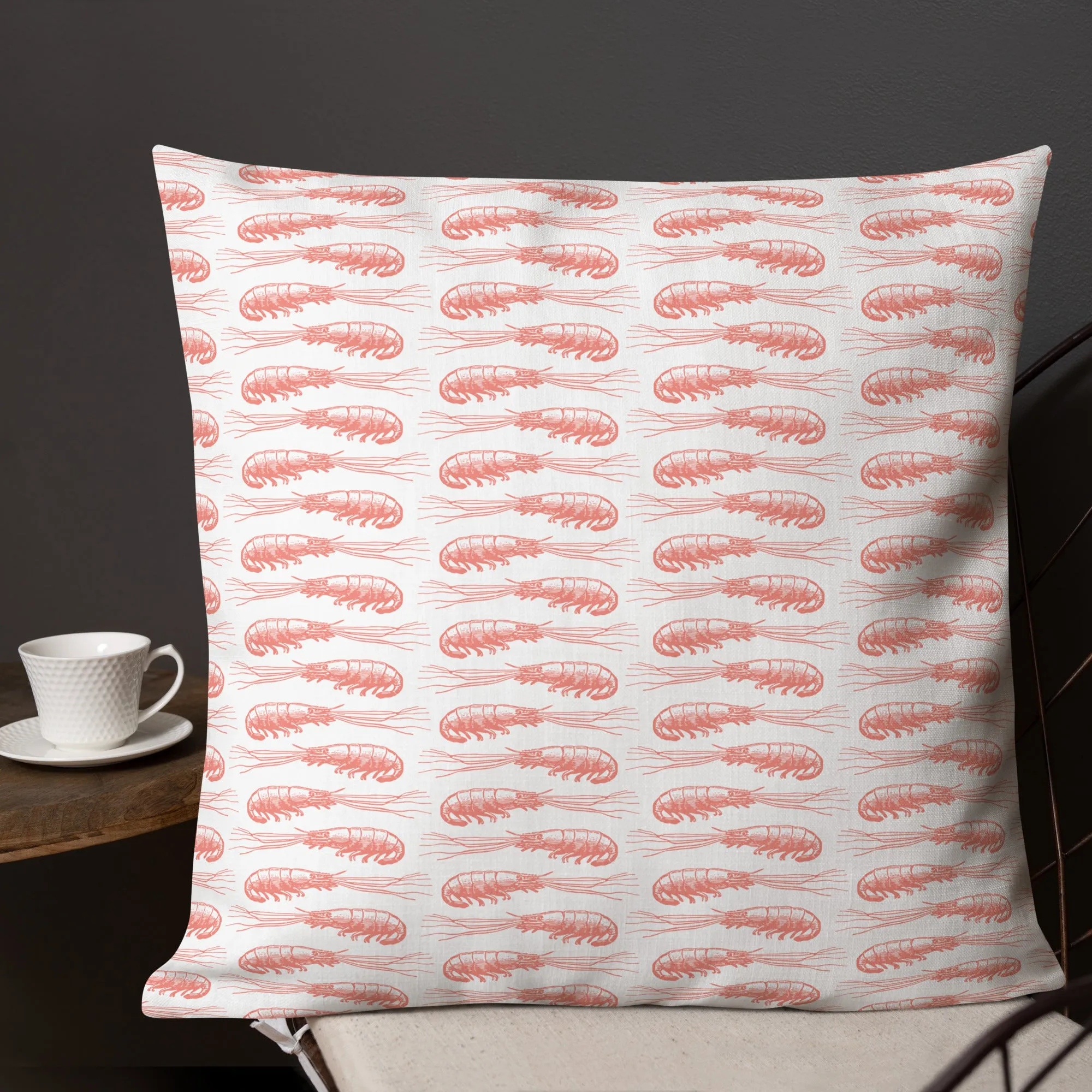 Fabric: Shrimp Block-print | 100% Cotton Woven *Final Cut*